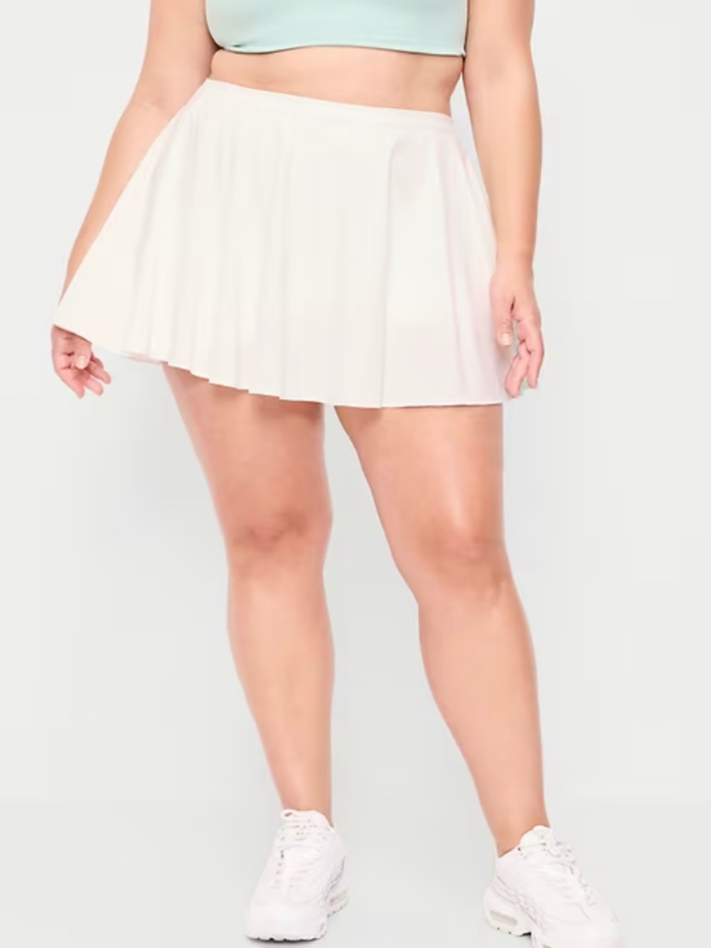 High Waisted Swing Skort